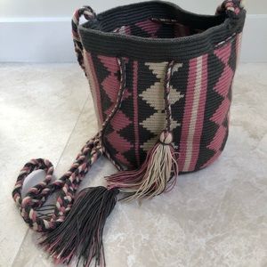 Mini Wayuu Colombian handmade bag! New